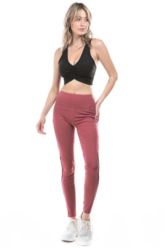 Side Stripped Active Legging