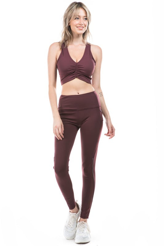 Side Stripped Active Legging