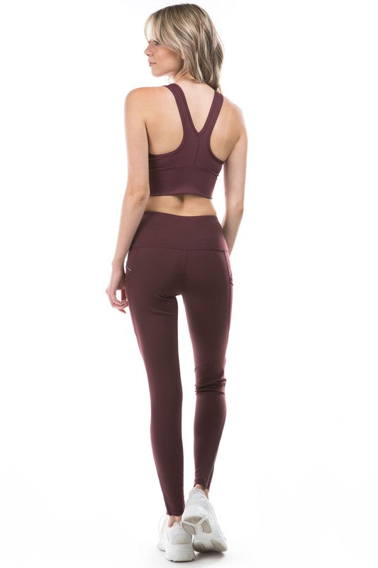 Side Stripped Active Legging