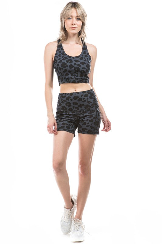 Simple Active Shorts Set
