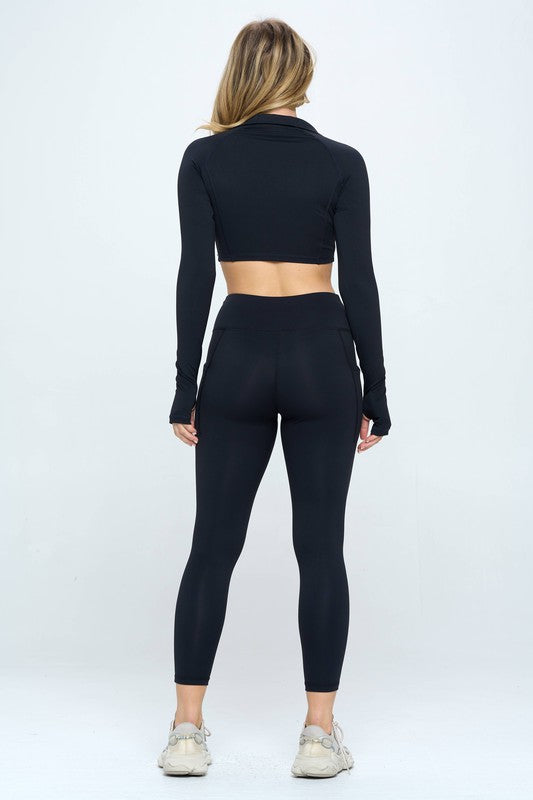 Buttery soft leggings with side pockets yoga pants
