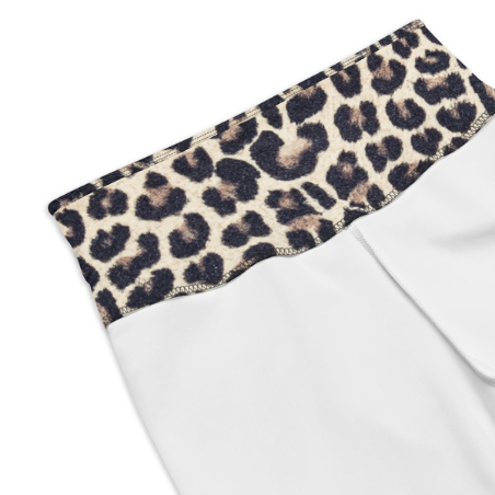 Chloe Leopard Print High Waisted Biker Shorts