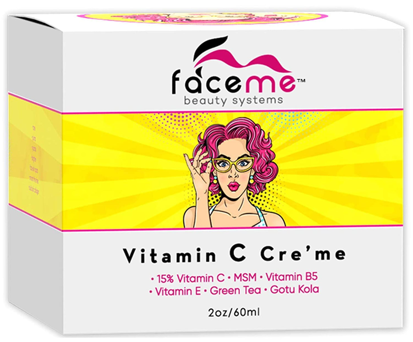 FACEME 15% Vitamin C Cream + Youth Promoting Antioxidants & Botanicals
