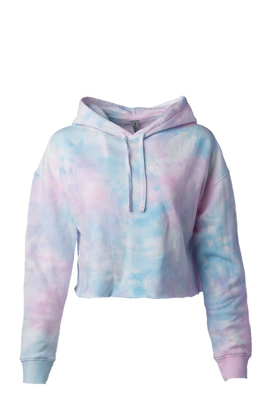 Bubble Gum Tie Dye Crop Top