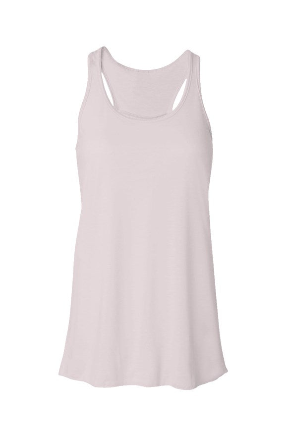 Pink Flowy Racerback Tank
