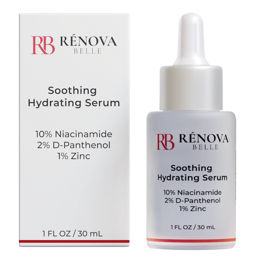 Niacinamide 10% Face Serum + D Panthenol + Zinc | Calming Aging Skin Treatment