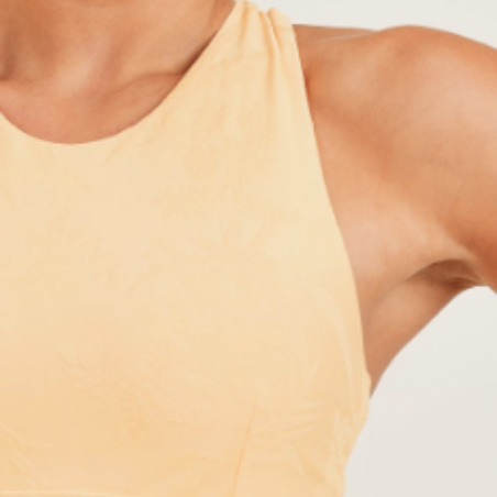 Hannah Paradise Champagne Colored Bra Top
