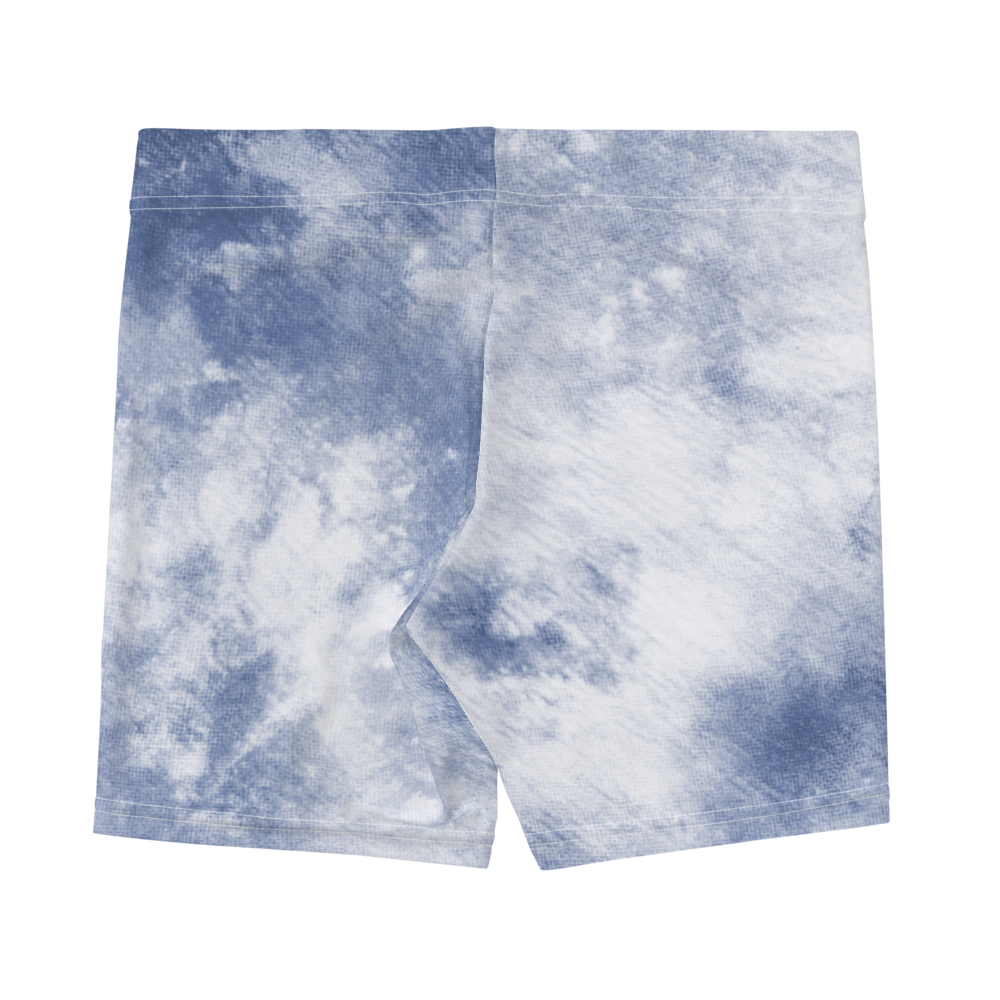 Alexa Sky Blue Tie Dye Shorts