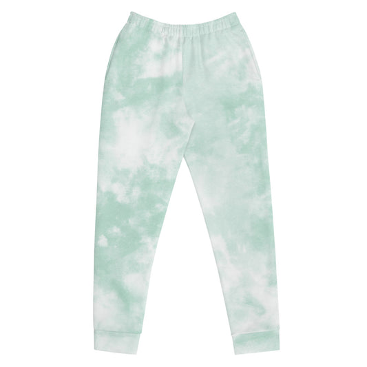 Women's Joggers Green Tie Dye