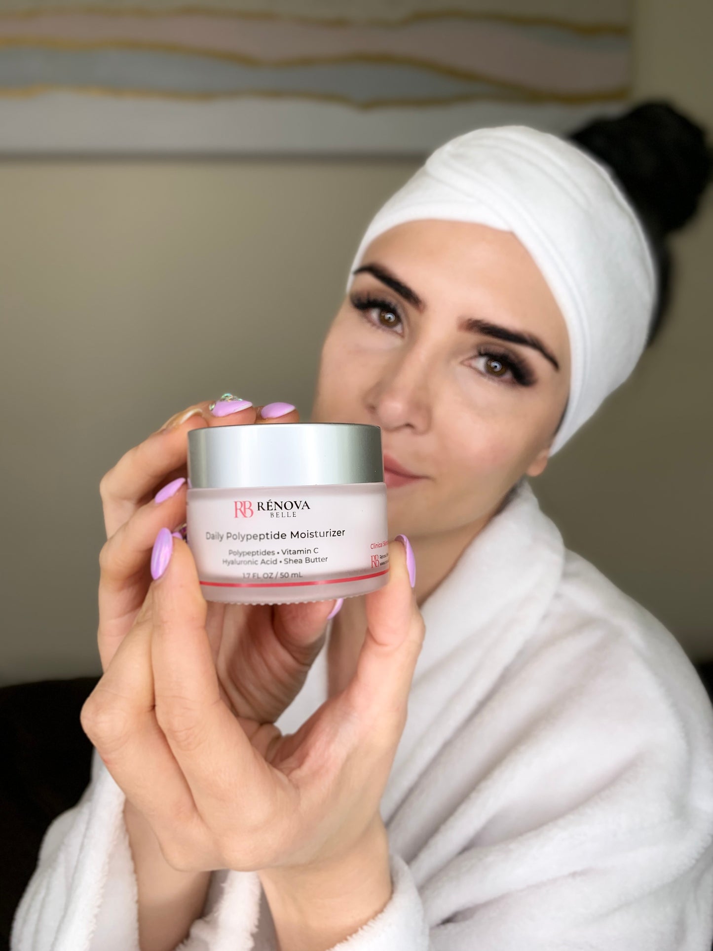 Polypeptides Daily Moisturizer + Pure Vitamin C + Hyaluronic Acid + Shea Butter