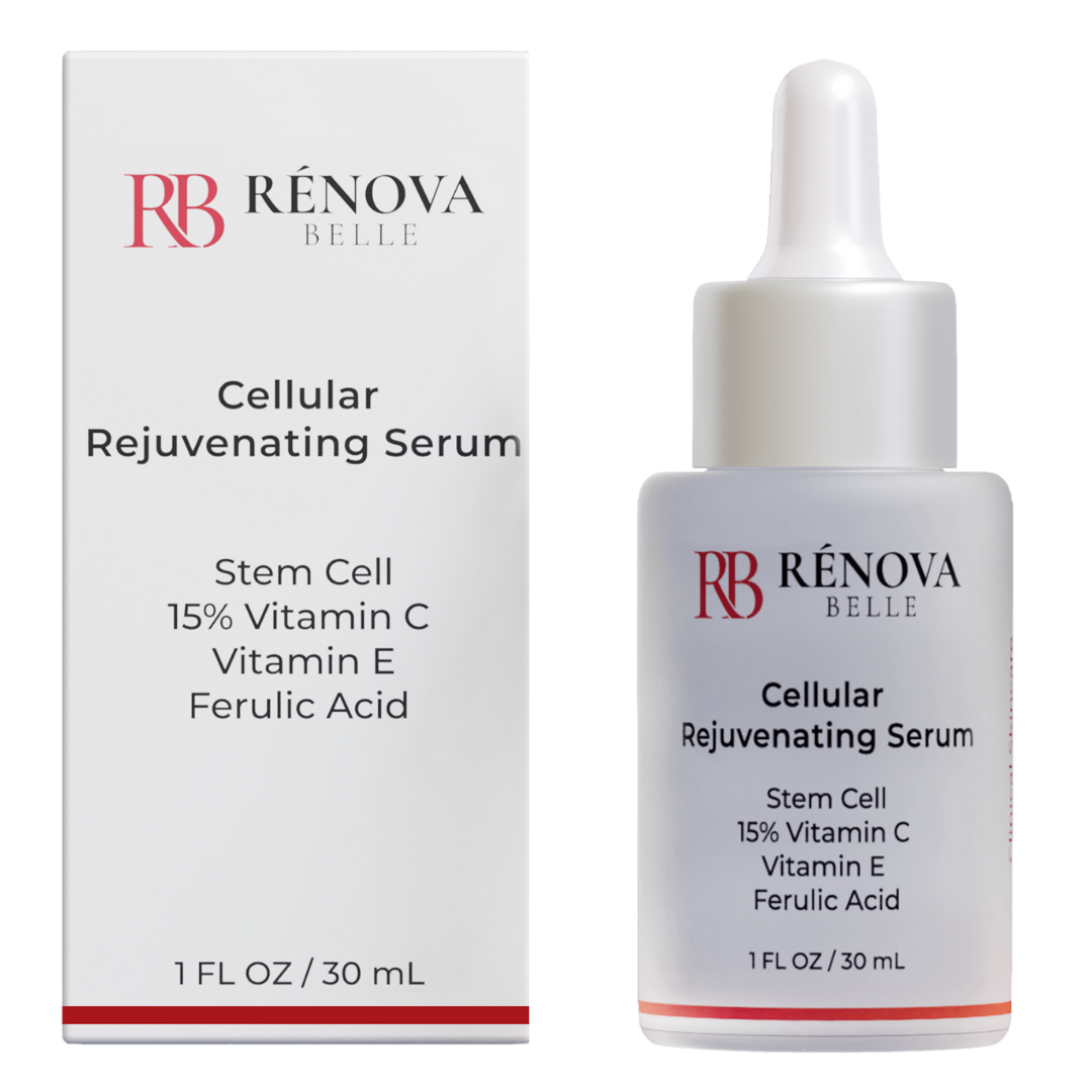 Vitamin C 15% Serum + Stem Cells + Ferulic Acid for Glowing and Brightening Skin