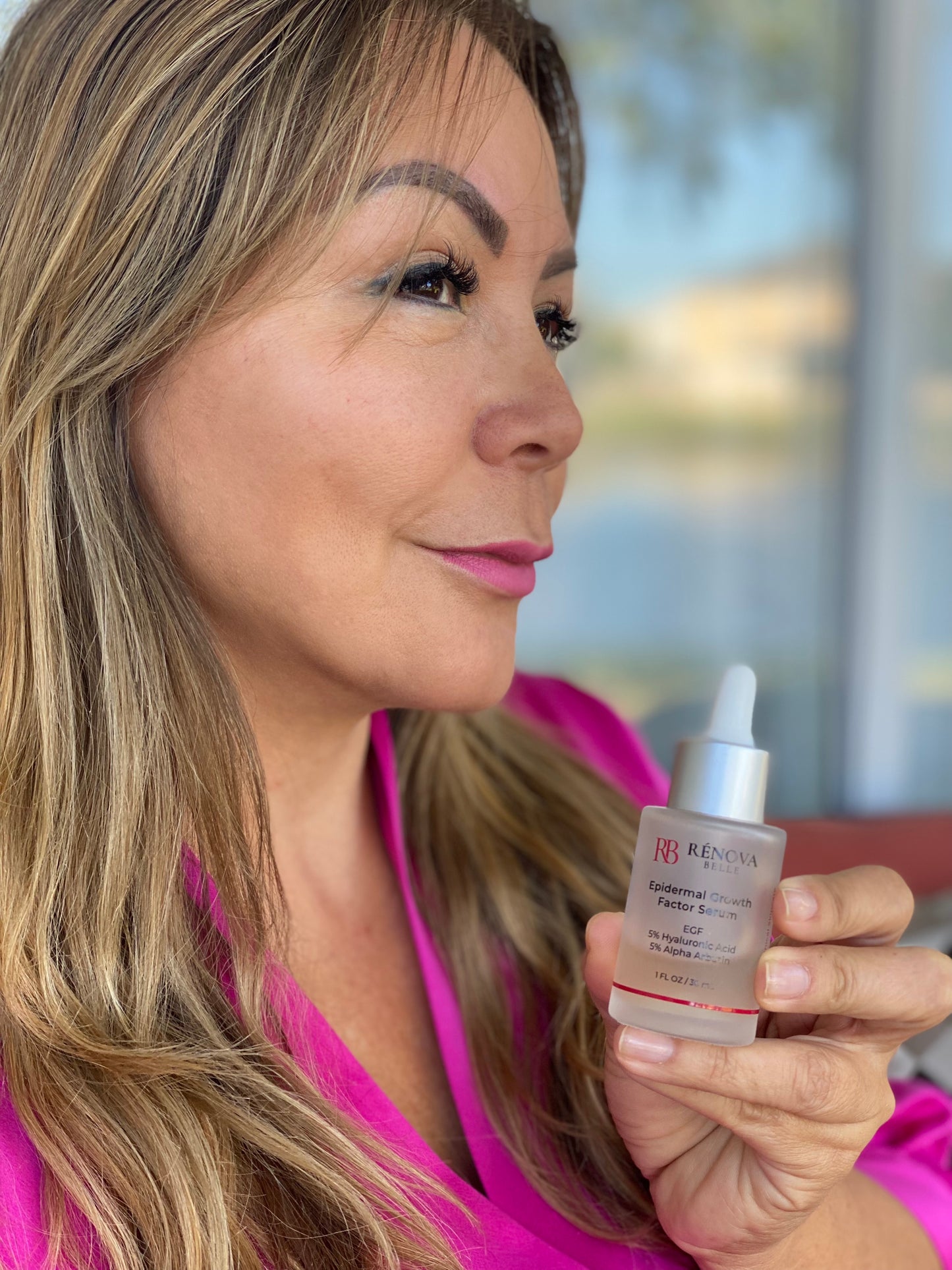 Epidermal Growth Factor EGF Serum + Hyaluronic Acid 5% + Alpha Arbutin 5% Renew & Repair Skin