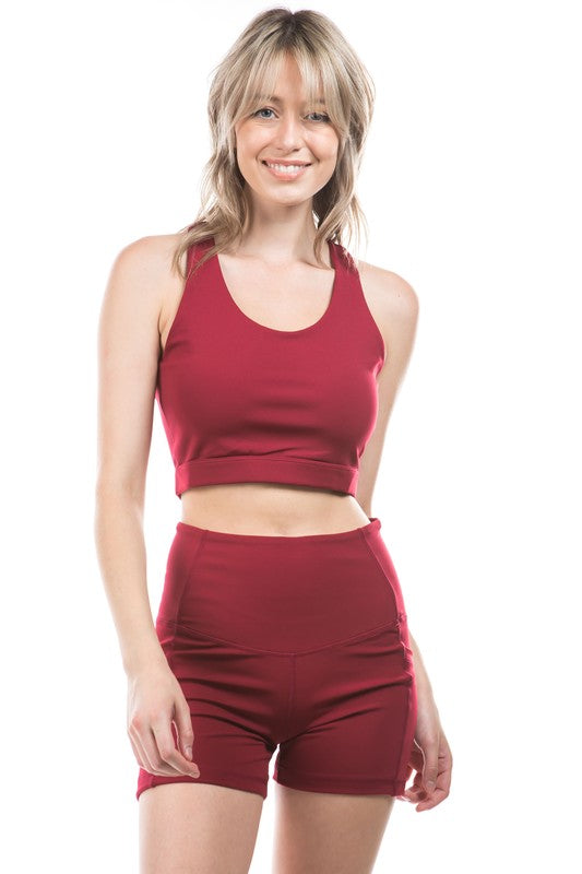 Simple Active Shorts Set