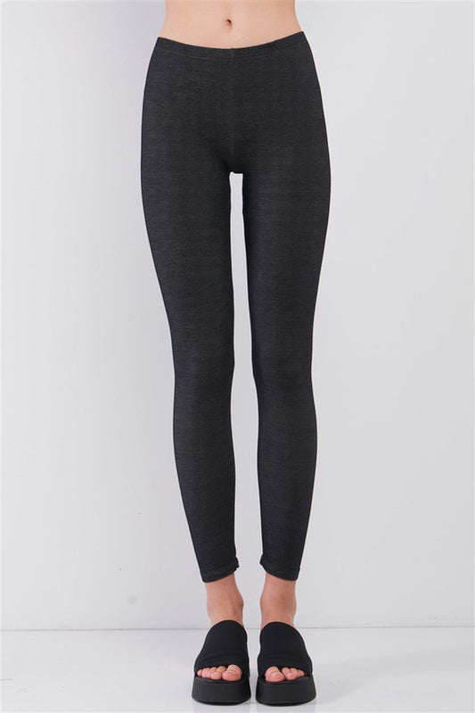 Mid Rise Skinny Fit Yoga & Workout Legging Pants