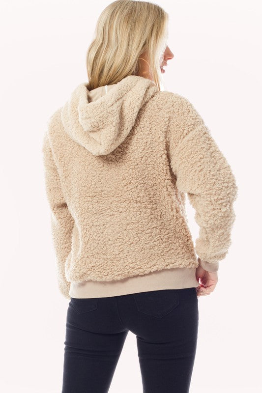 Fuzzy sherpa sweatshirt online