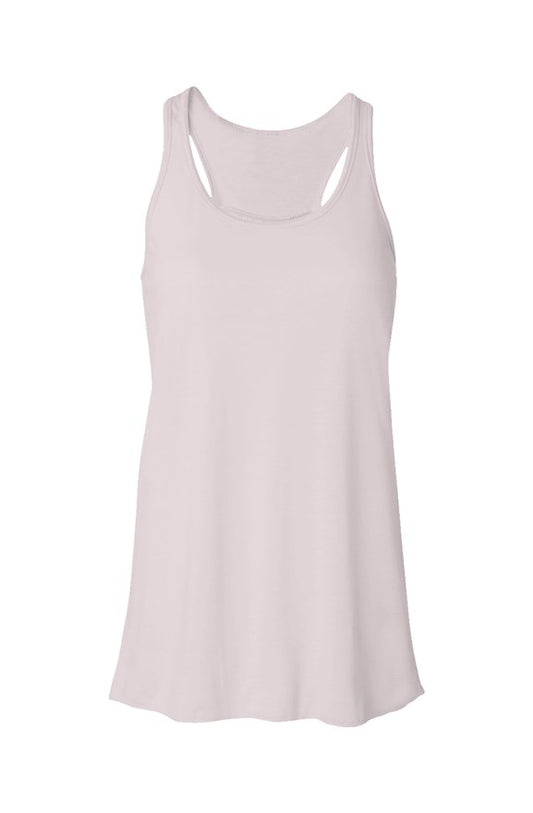 Pink Flowy Racerback Tank
