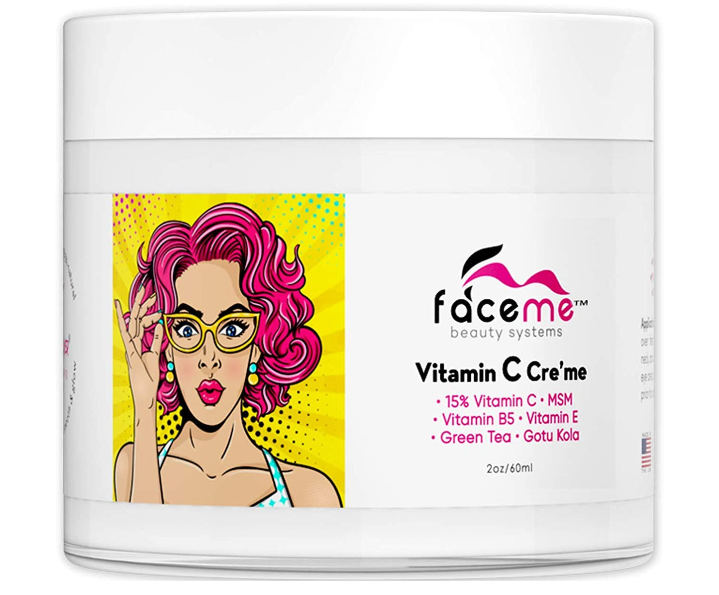 FACEME 15% Vitamin C Cream + Youth Promoting Antioxidants & Botanicals