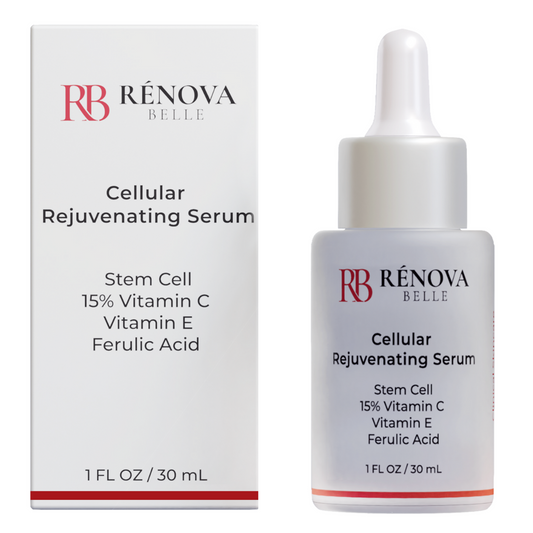 Vitamin C 15% Serum + Stem Cells + Ferulic Acid for Glowing and Brightening Skin